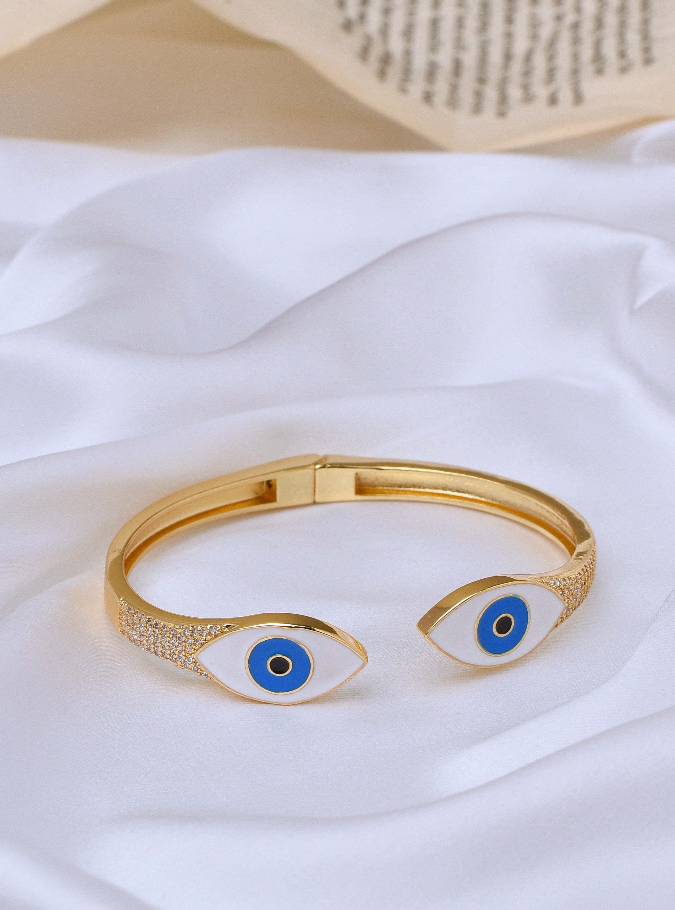 Zeva Evil Eye Cuff