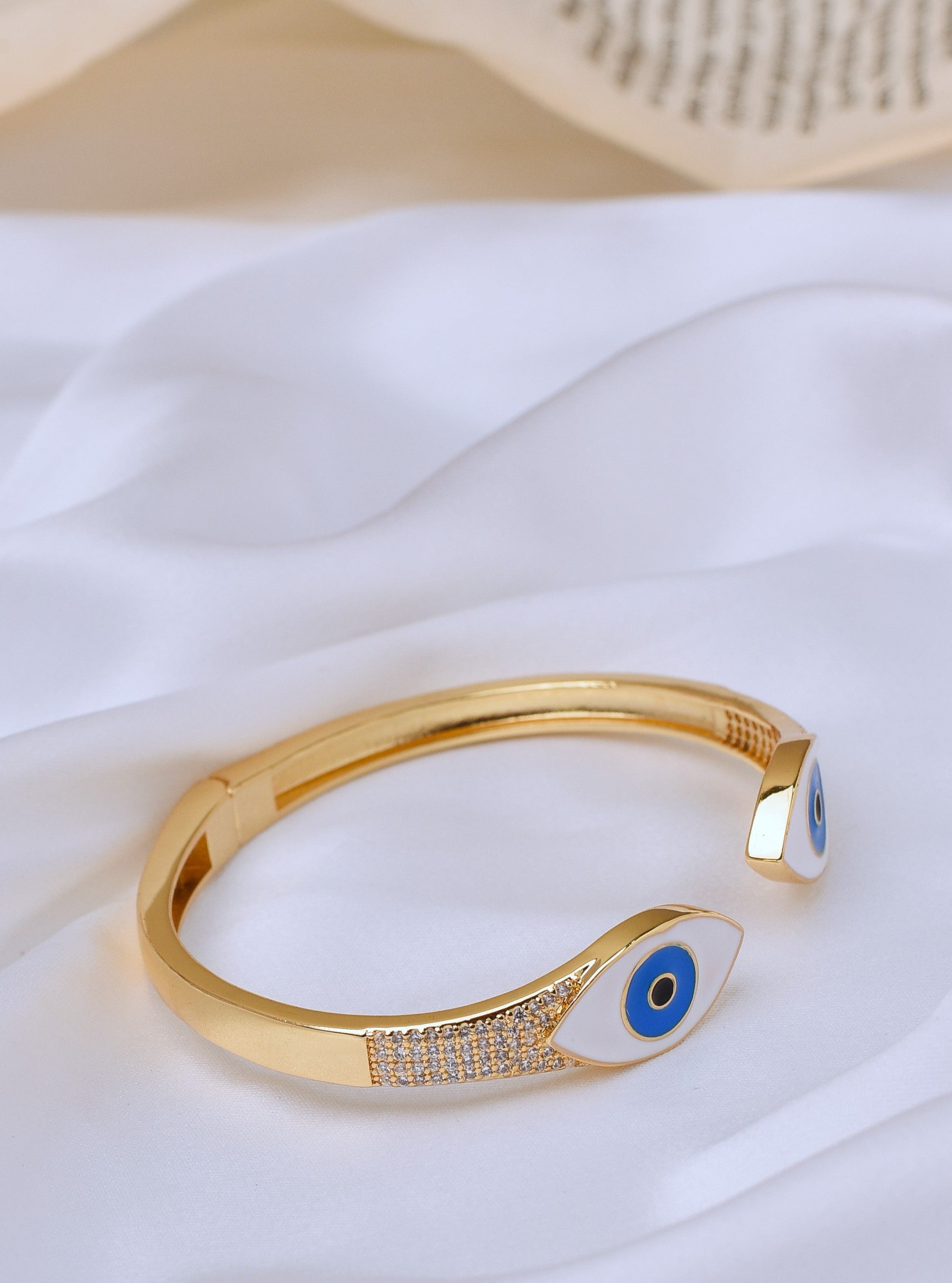 Zeva Evil Eye Cuff