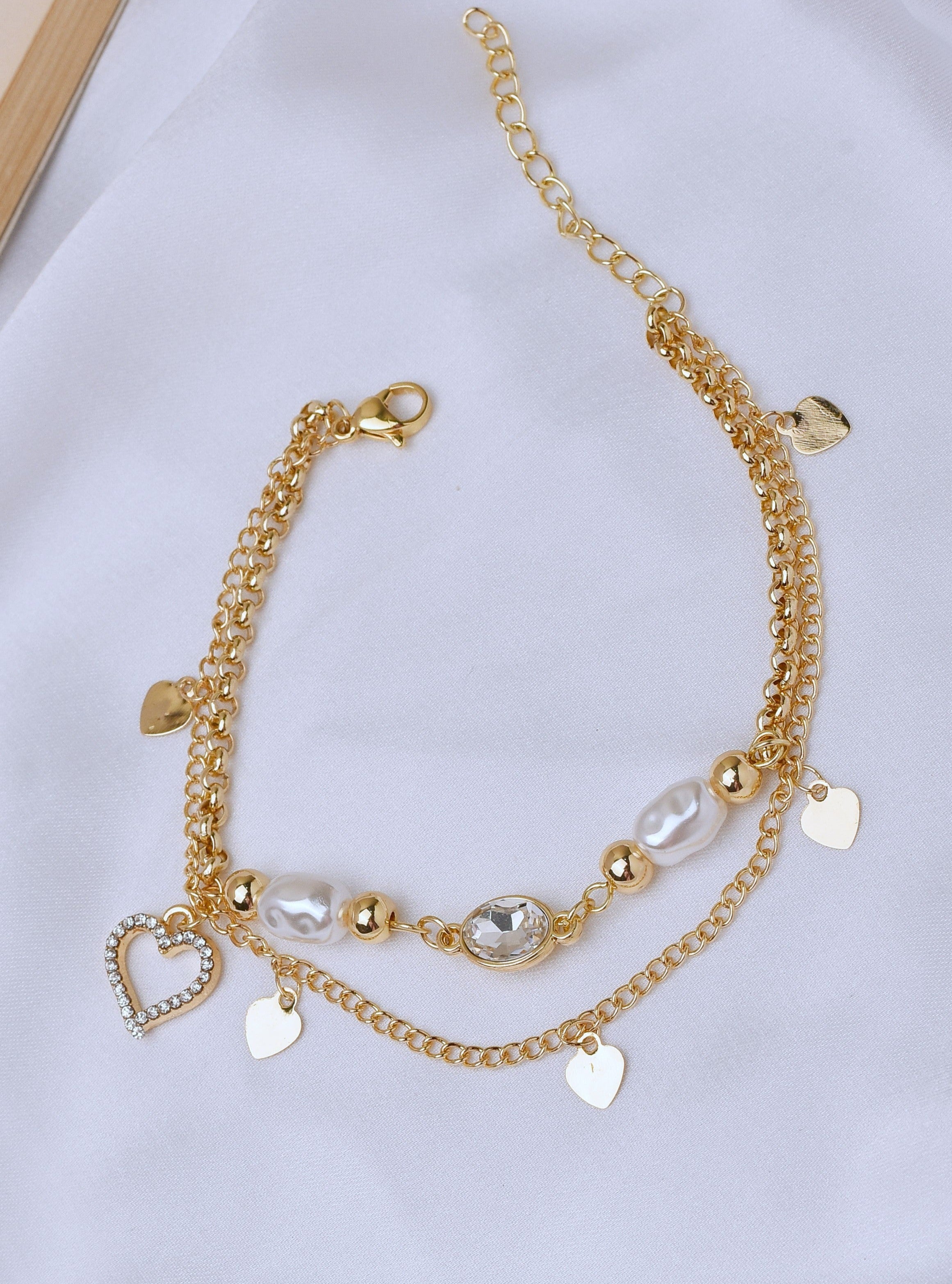 Chelsea Pearls Layered Bracelet