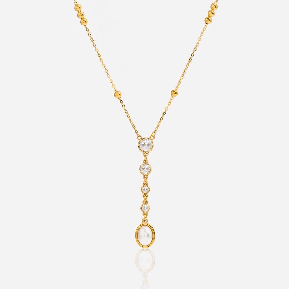 Fresh Water Pearl Bottle Necklace