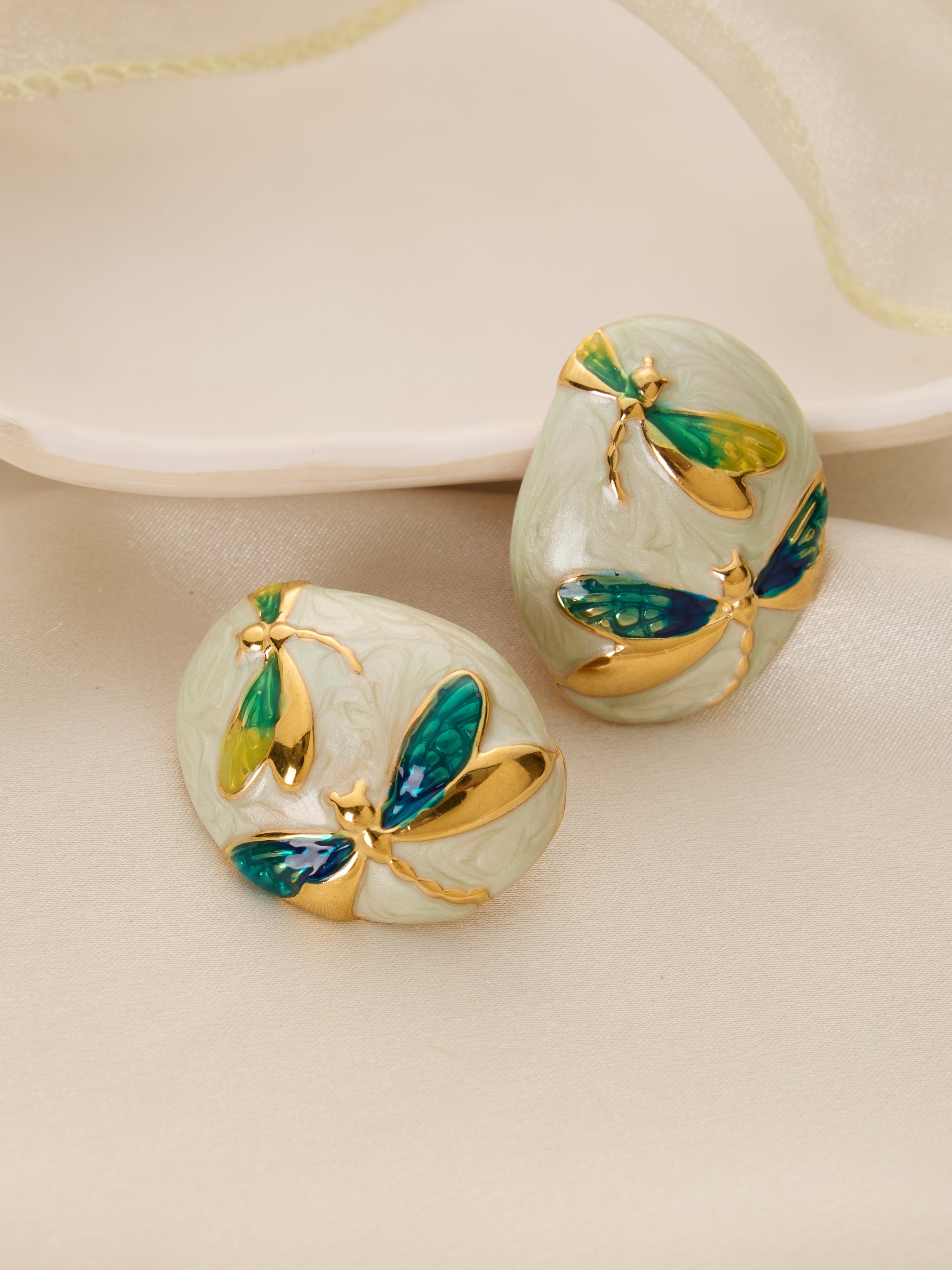 Dragonfly Bloom Studs