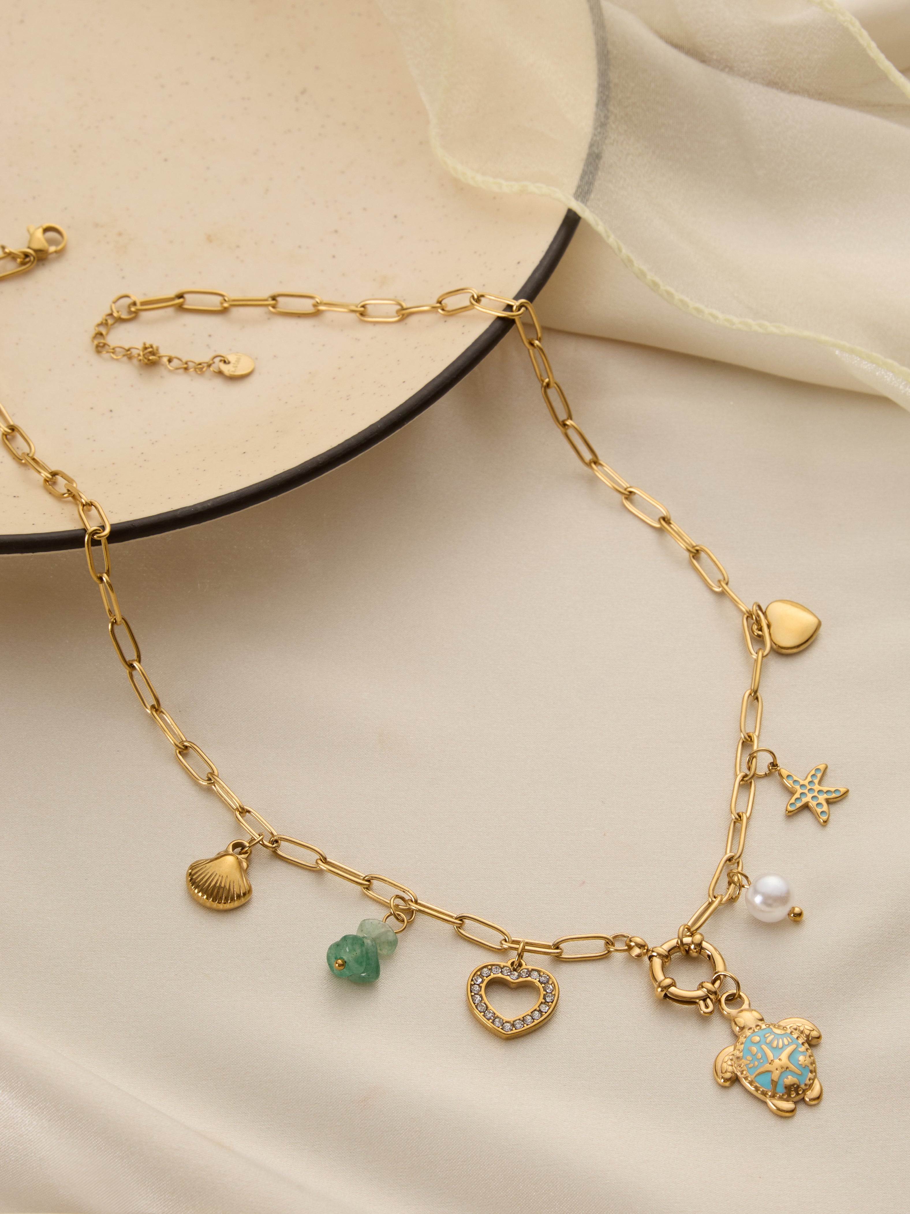 Ocean Treasures Charm Necklace