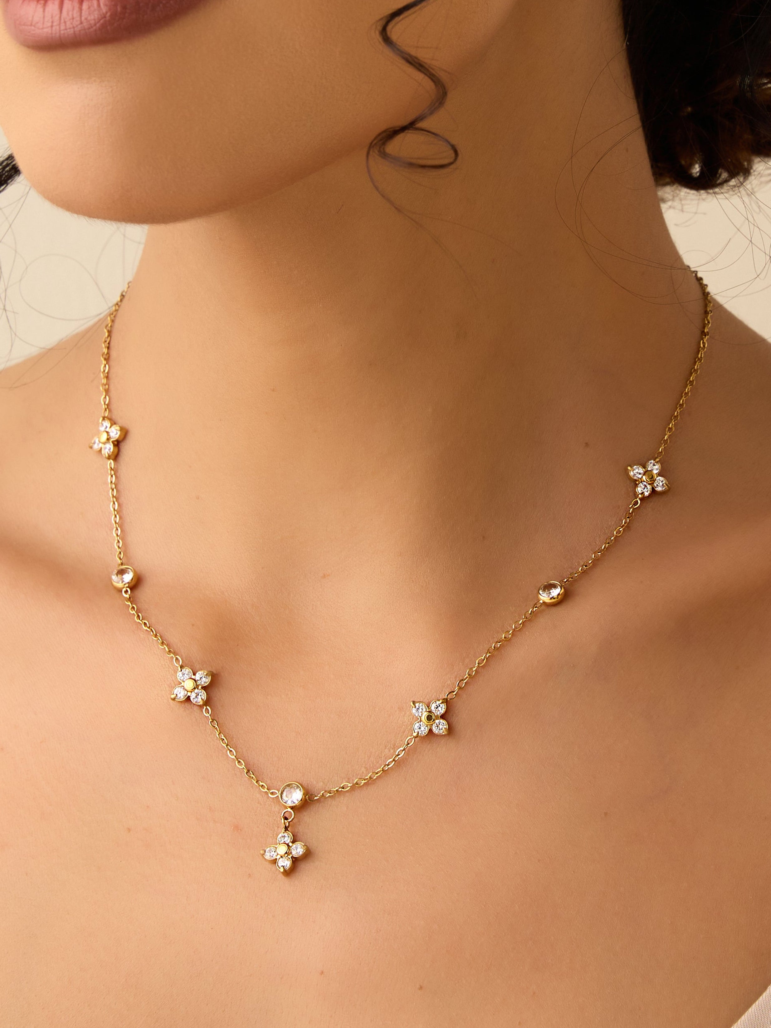 Multi Clover Necklace