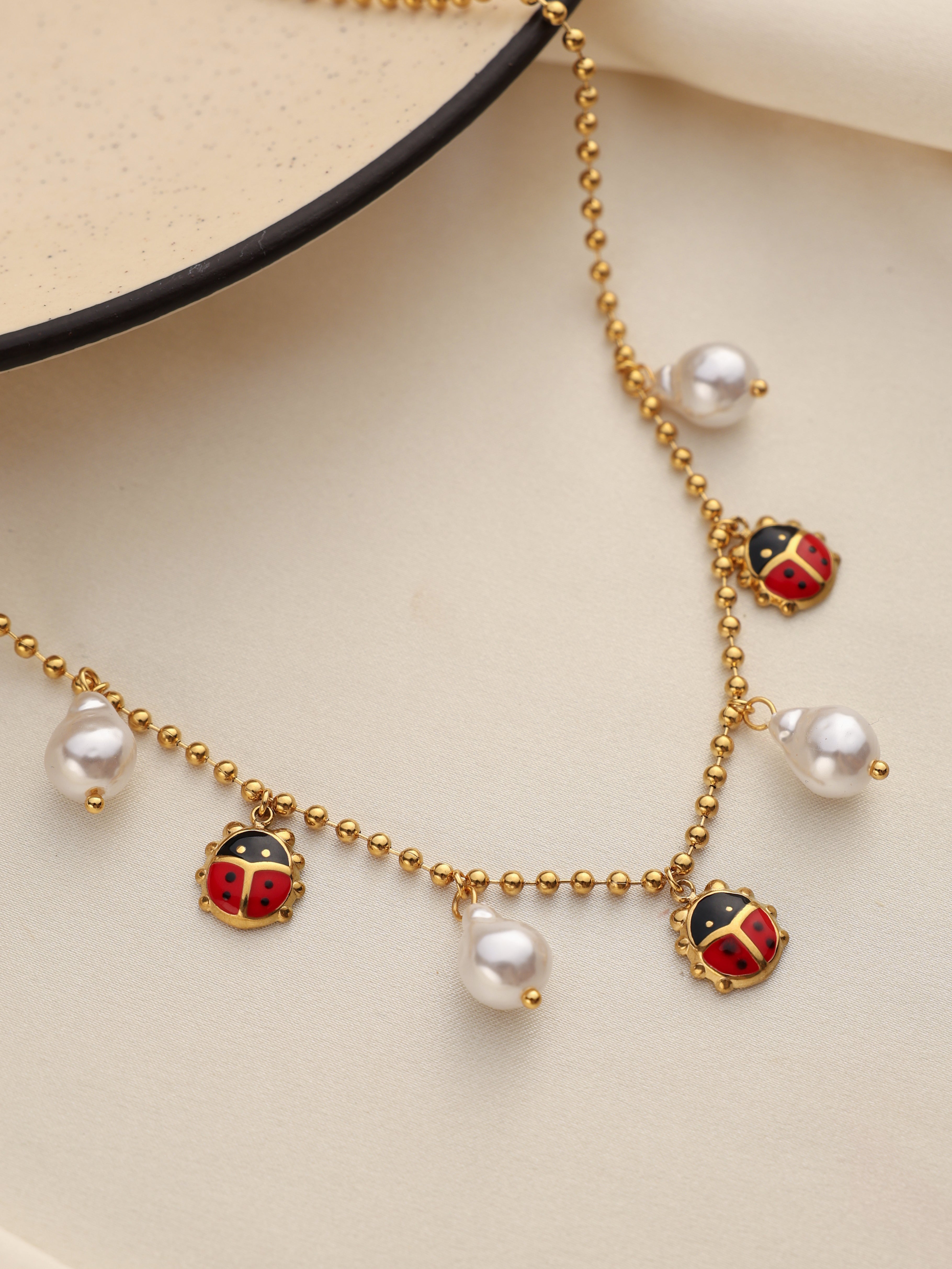 Ladybug Necklace