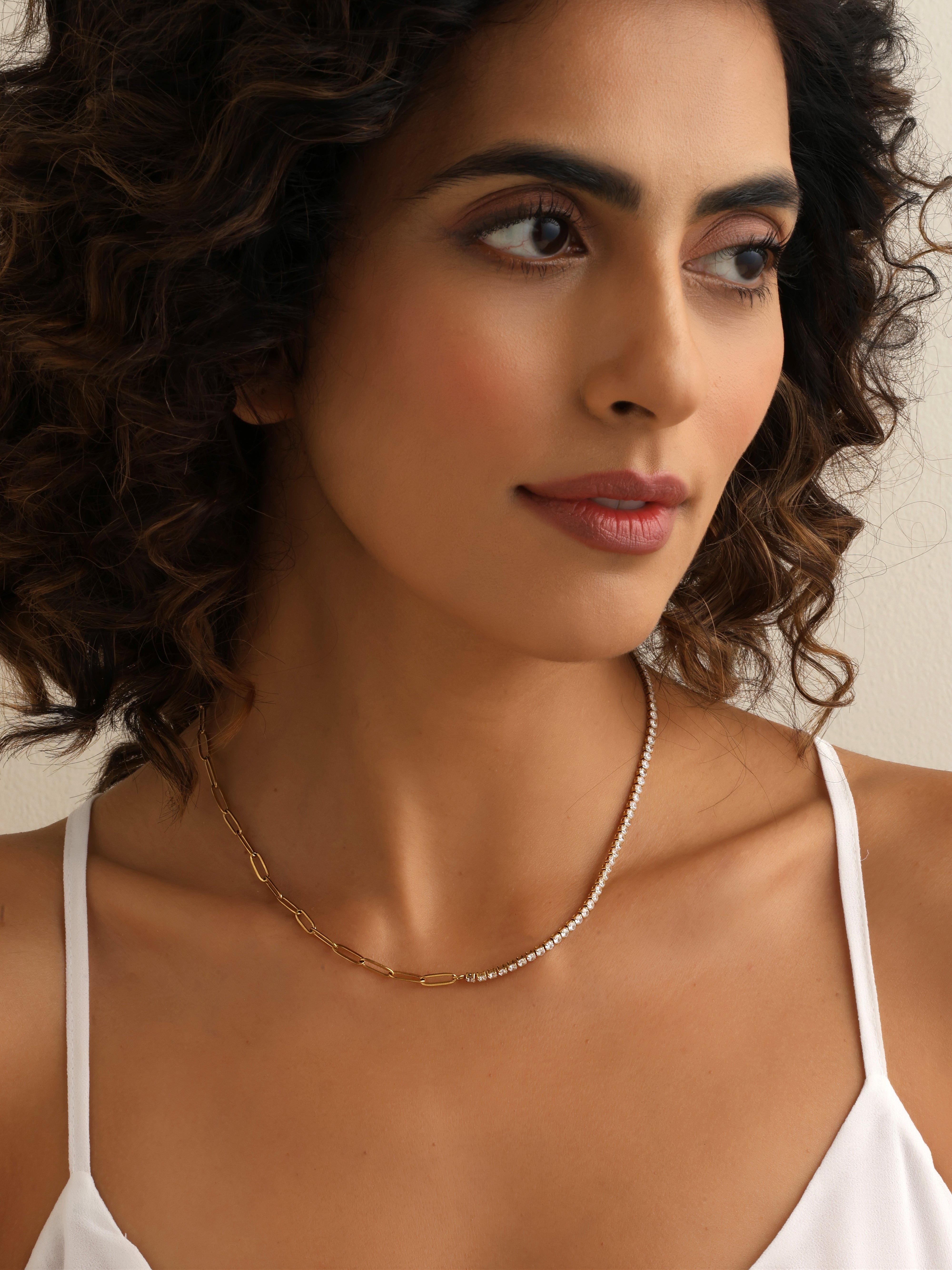 Cloe Steel Necklace