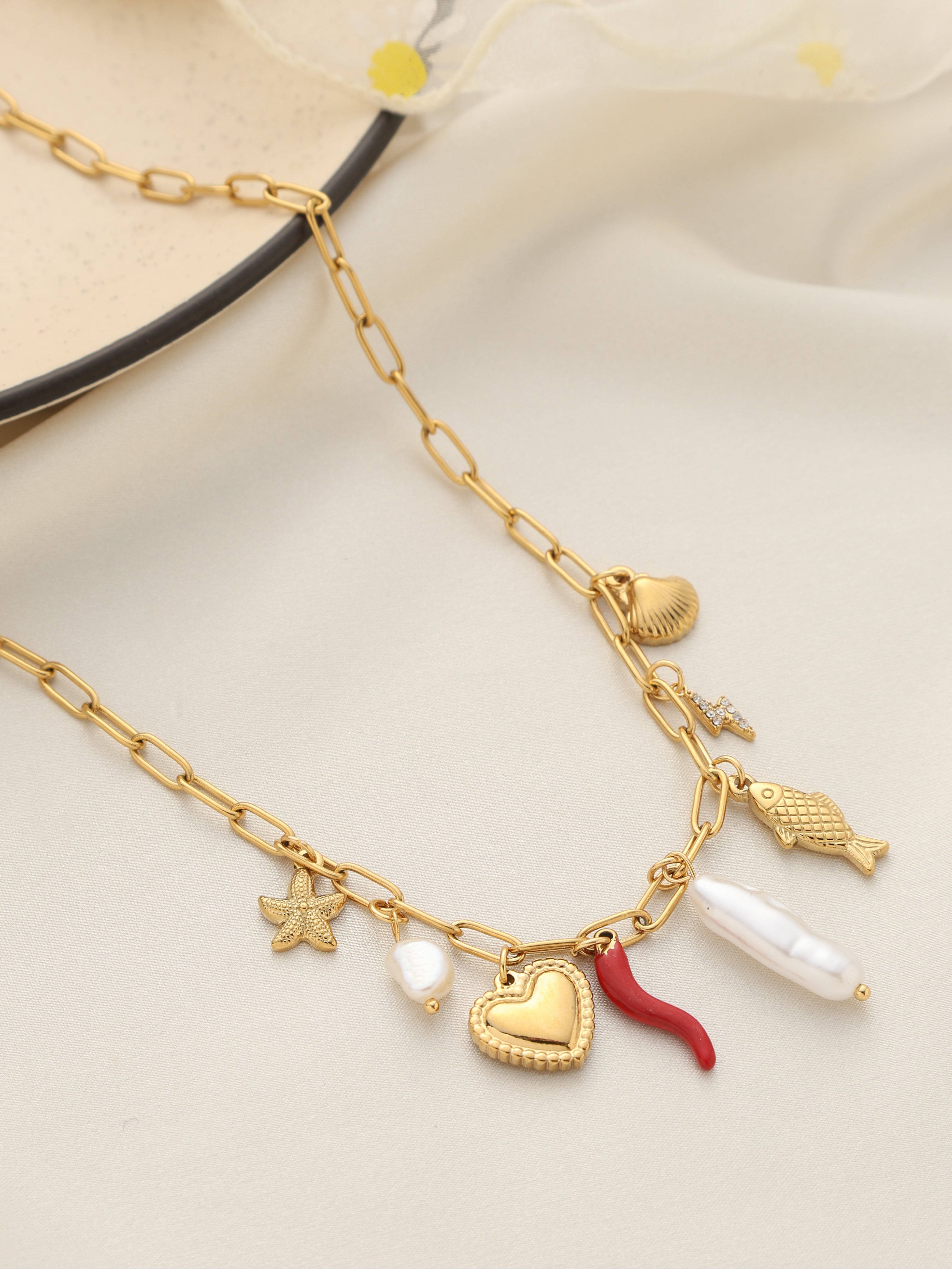 Calliope Charms Necklace