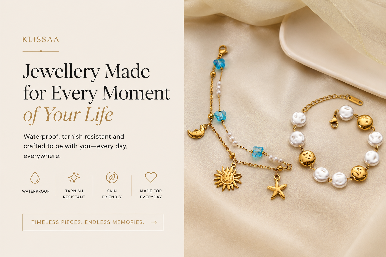 waterproof jewellery