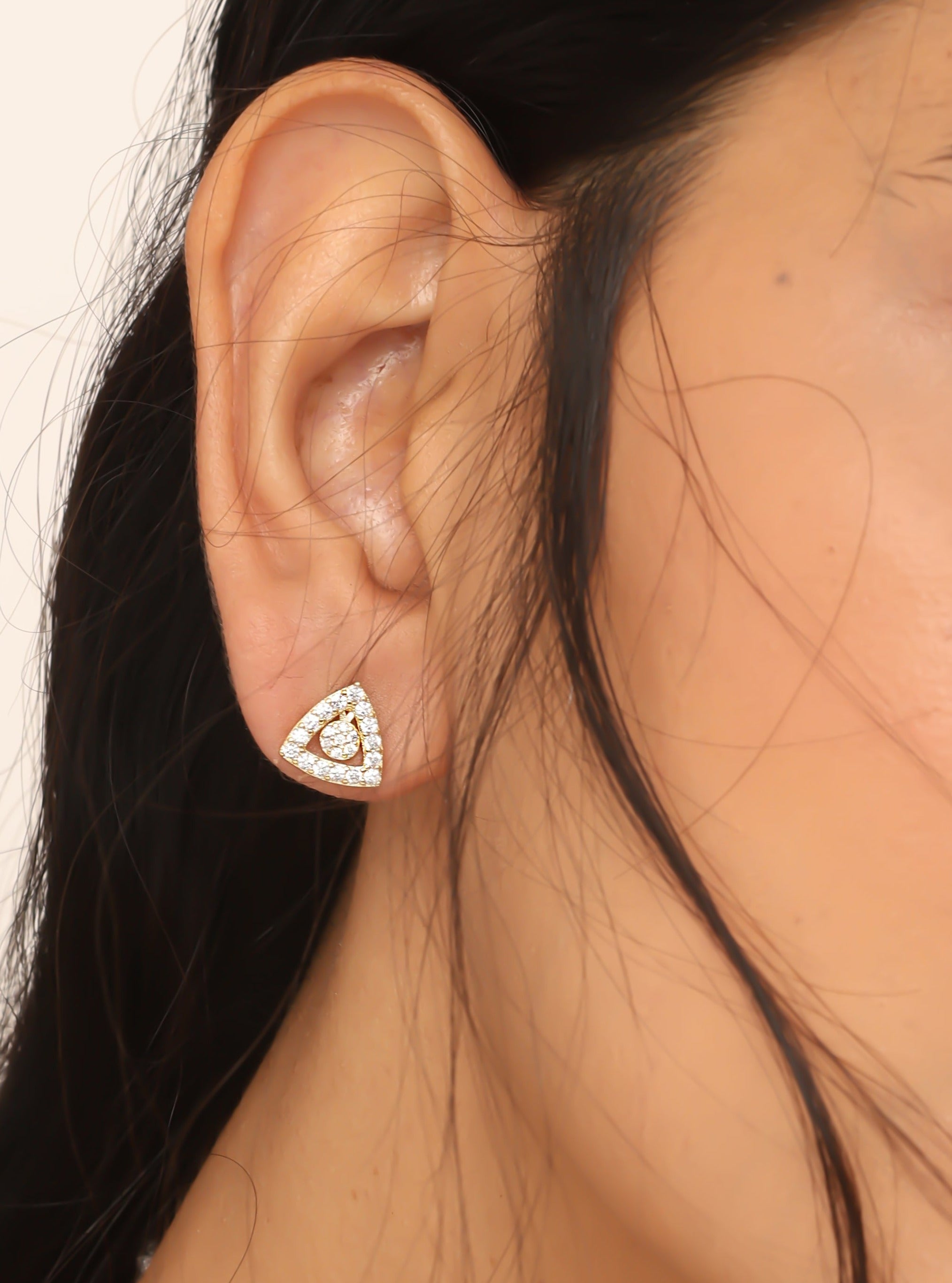 Classic Triangular Studs