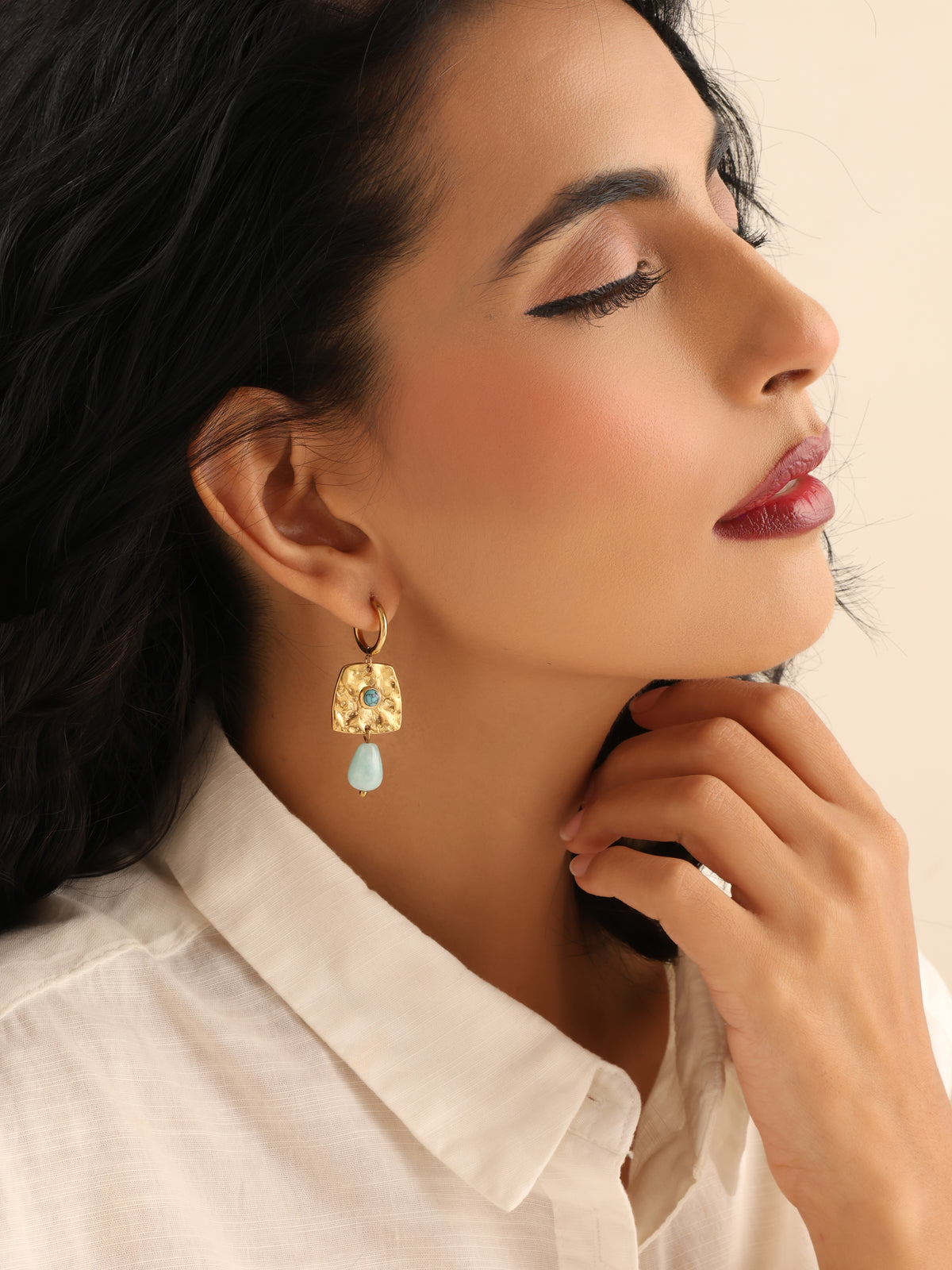 Aqua Muse Earrings