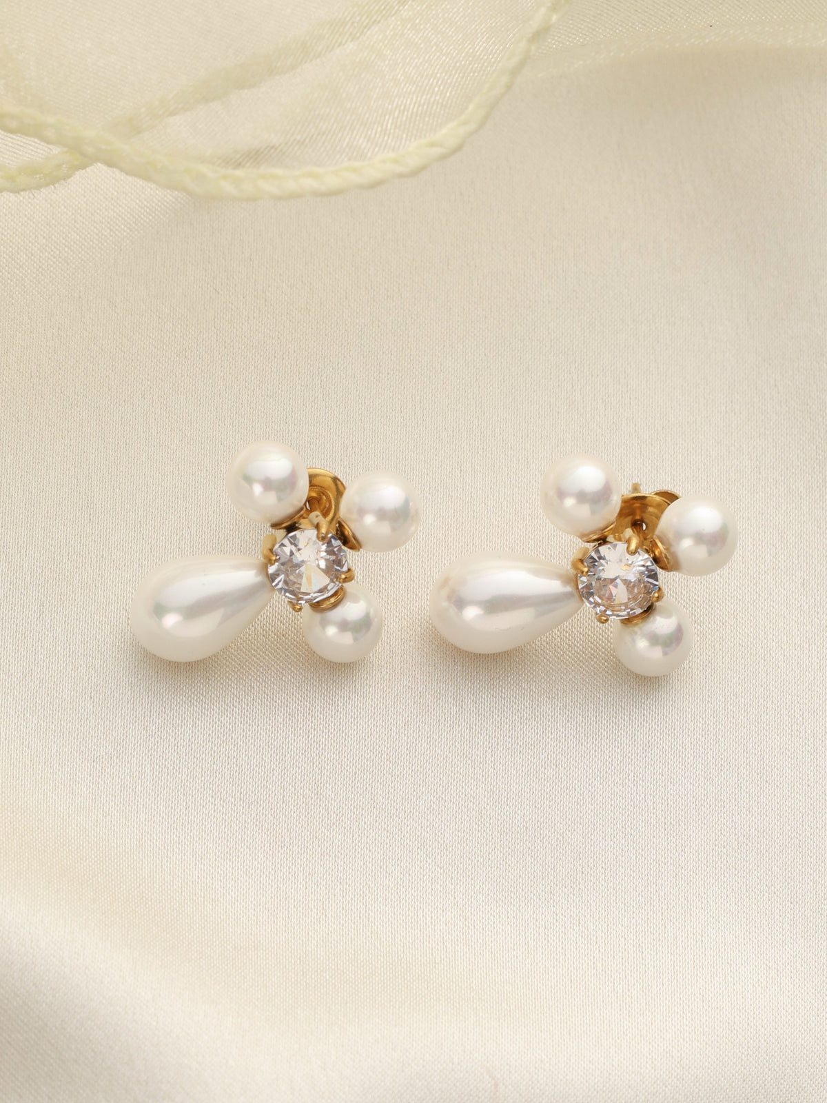 Pearl Blossom Earrings