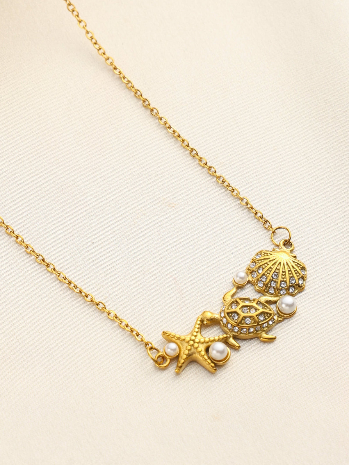 Starfish Shell Necklace
