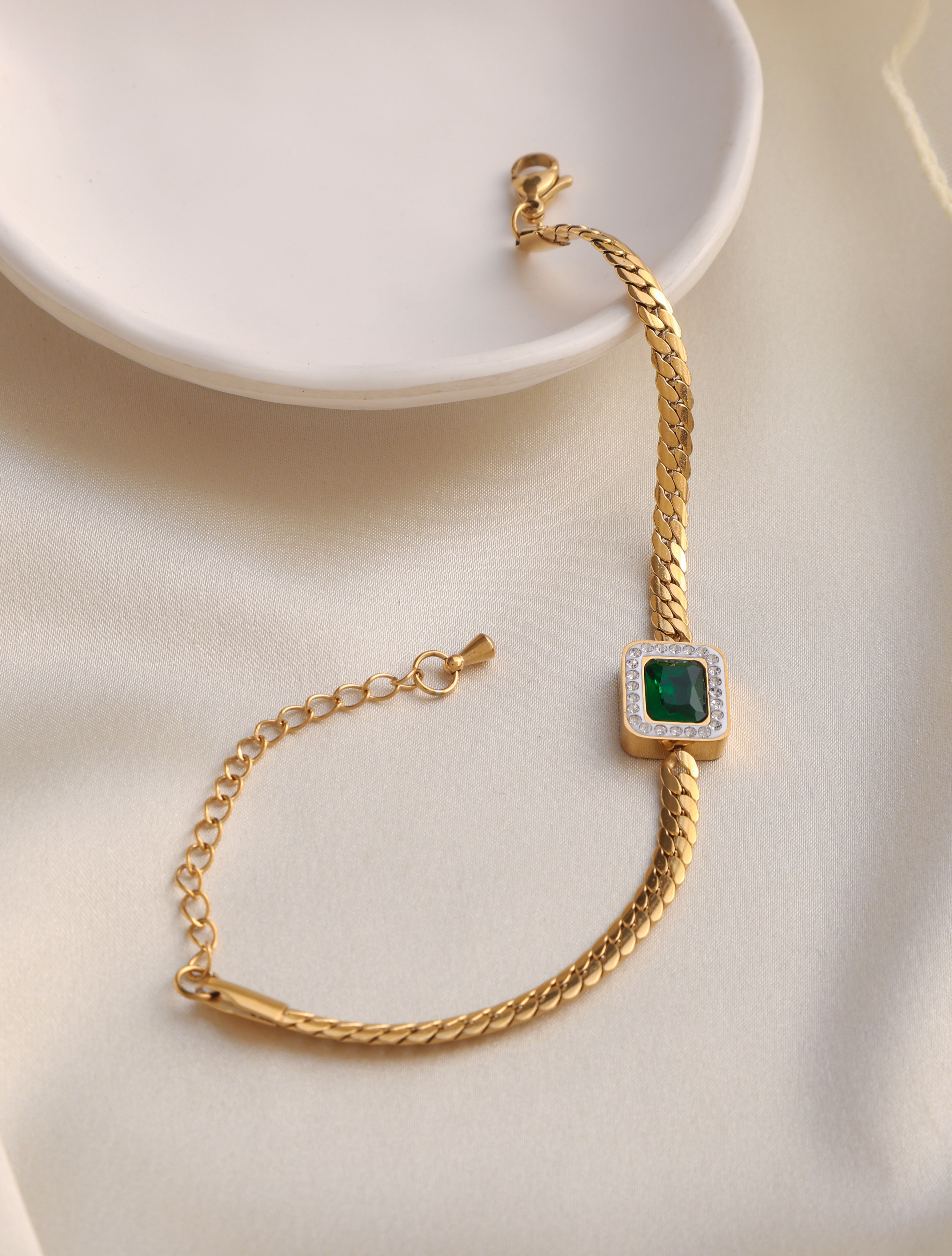 Everyday Emerald Bracelet