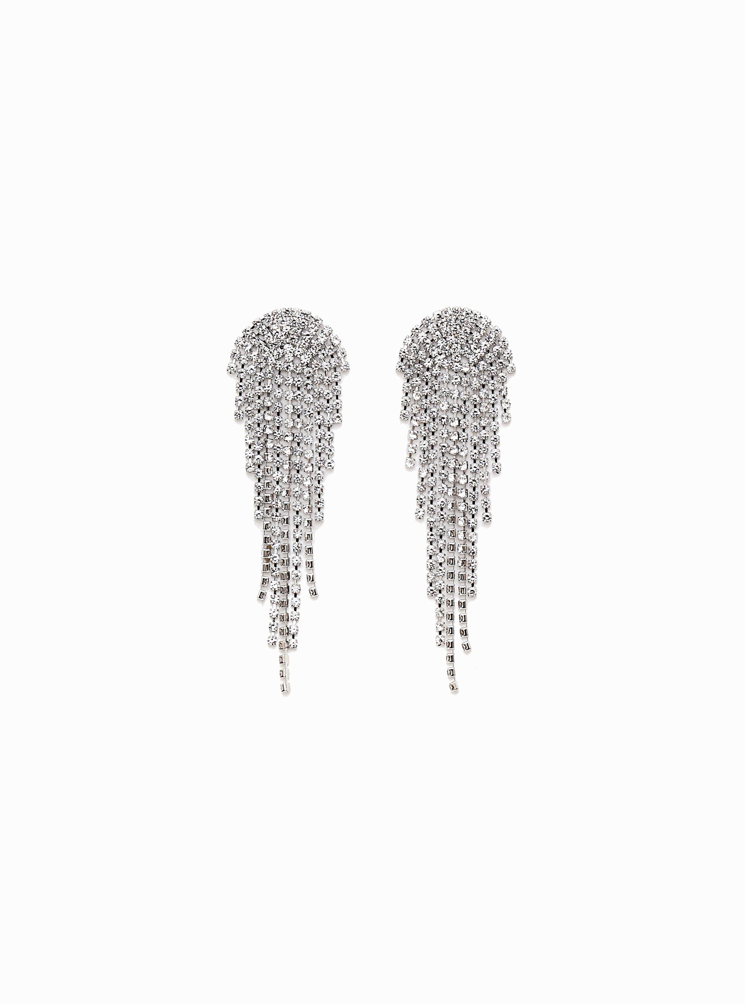 Ahira Long Tassel Earrings