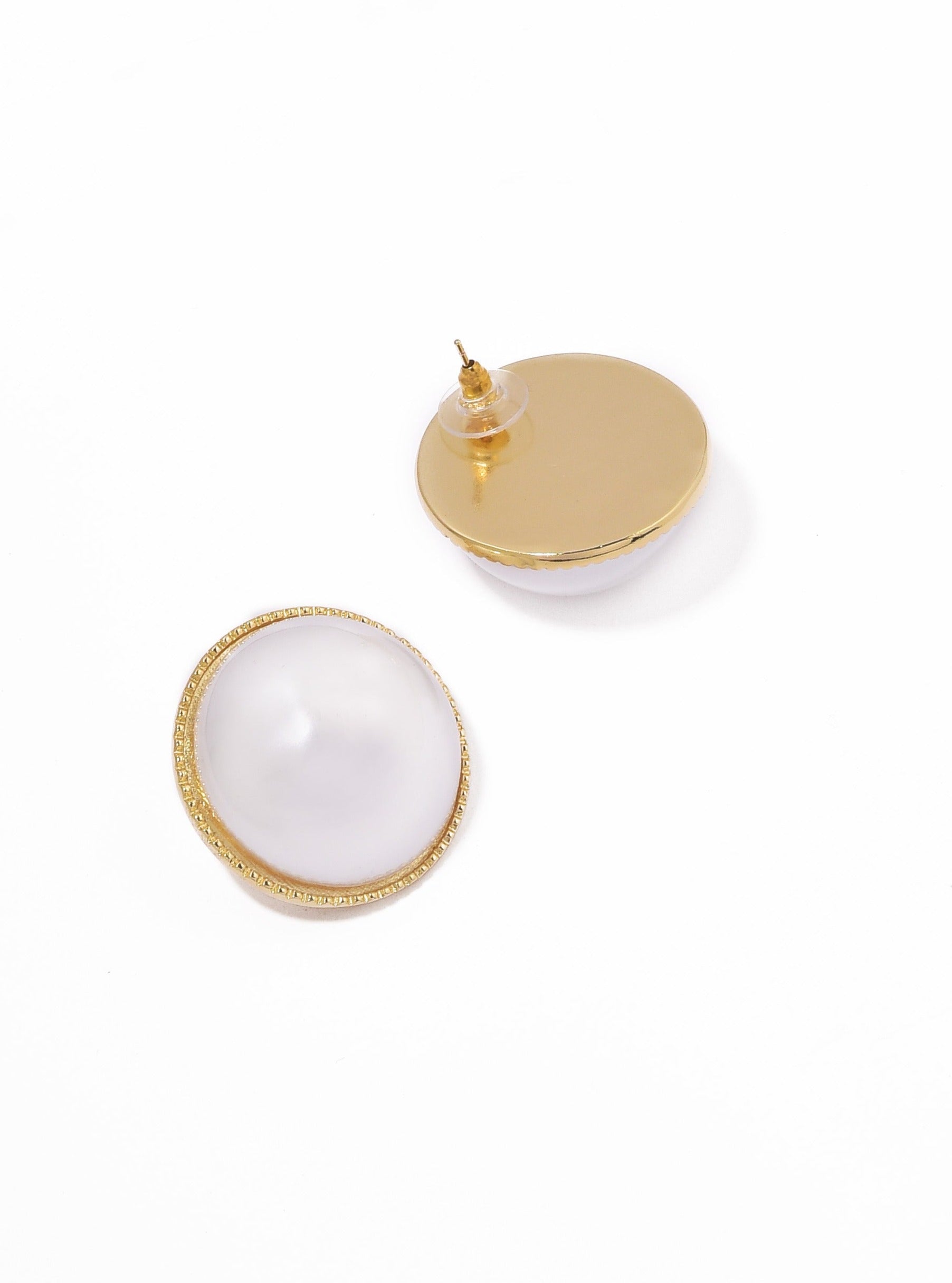 Klissaa earrings 30mm Pearl Stud Earring