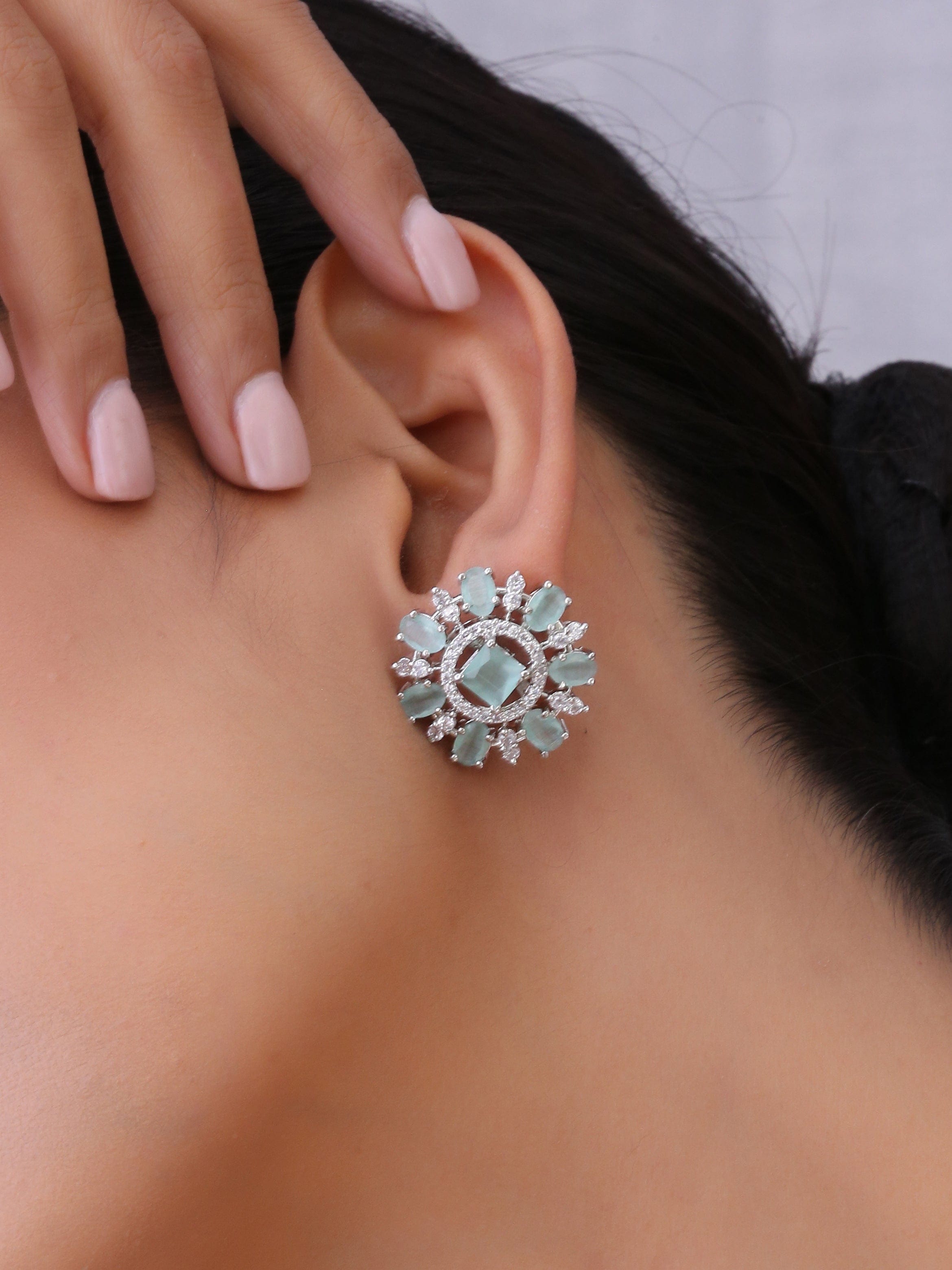 Klissaa Earrings Candere Mint Earrings