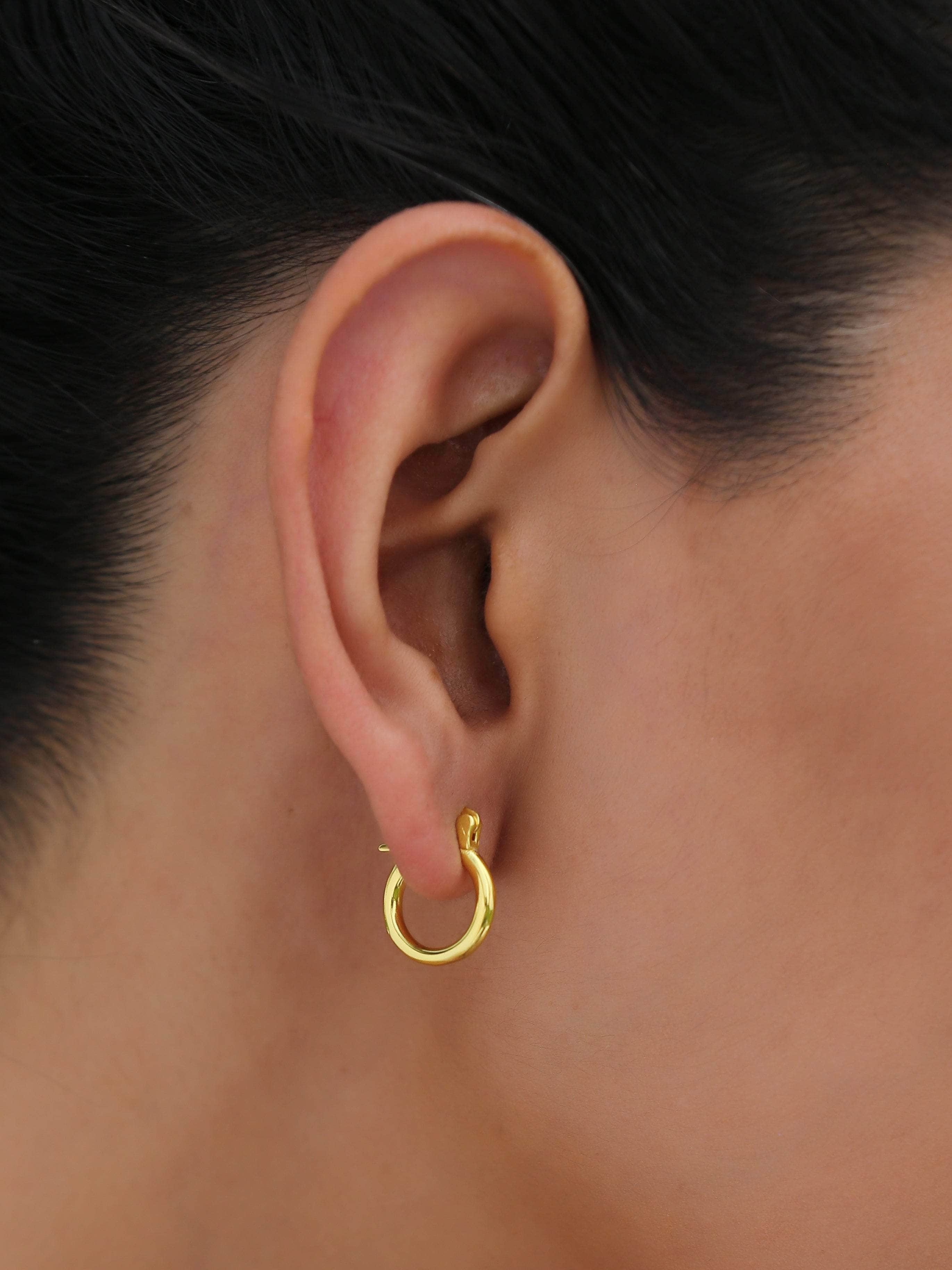Klissaa Earrings Mini S Hoops