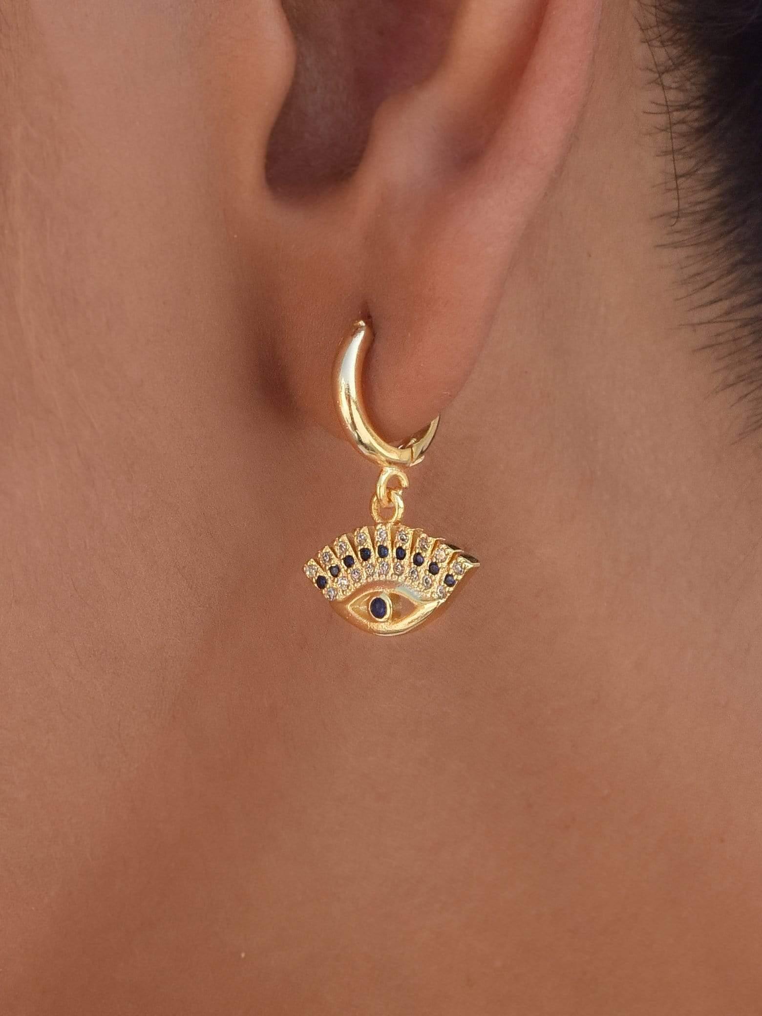 Klissaa Earrings Tasmin Eye Drop Earrings