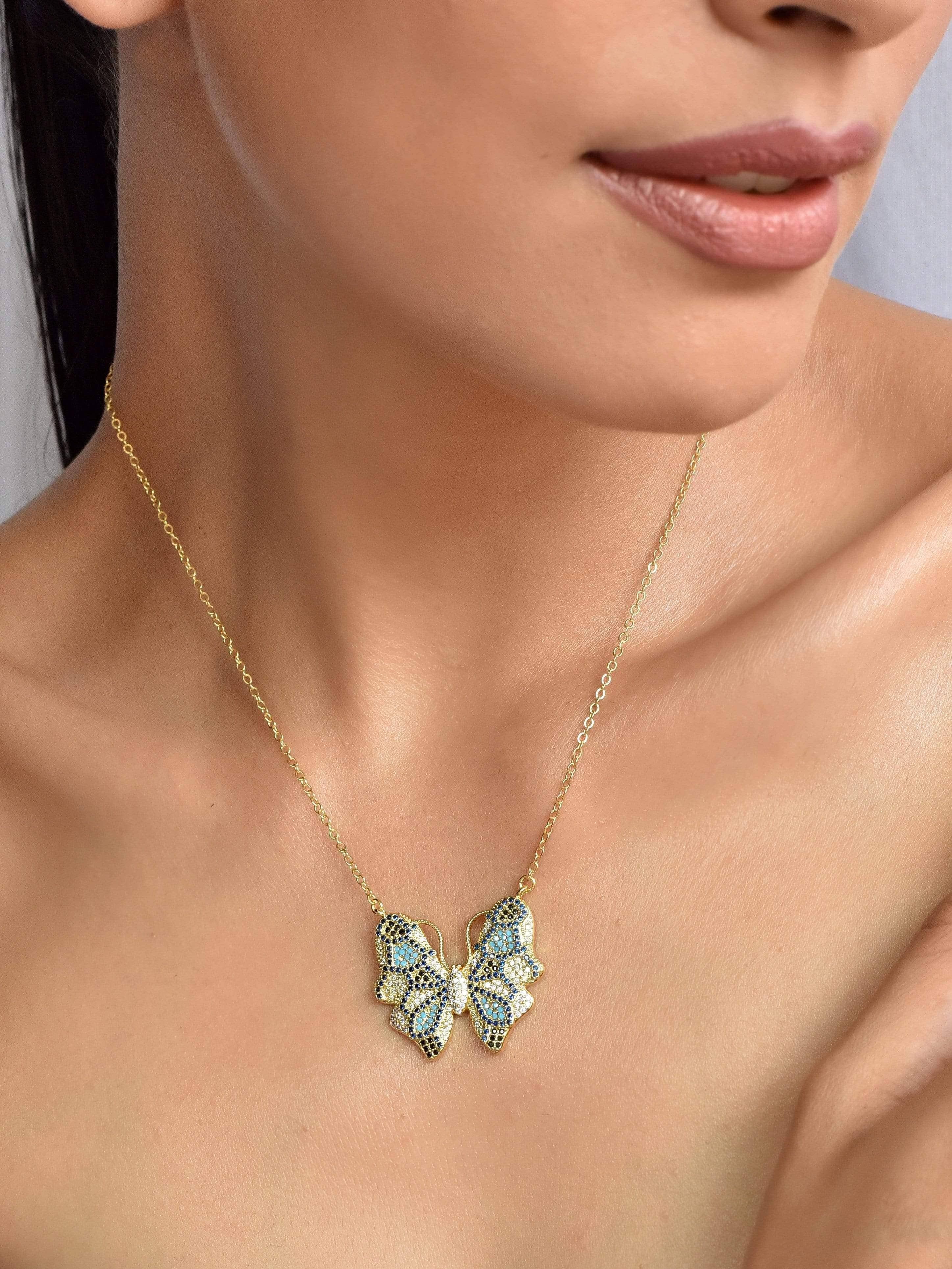 Klissaa necklace Butterfly Grace Necklace