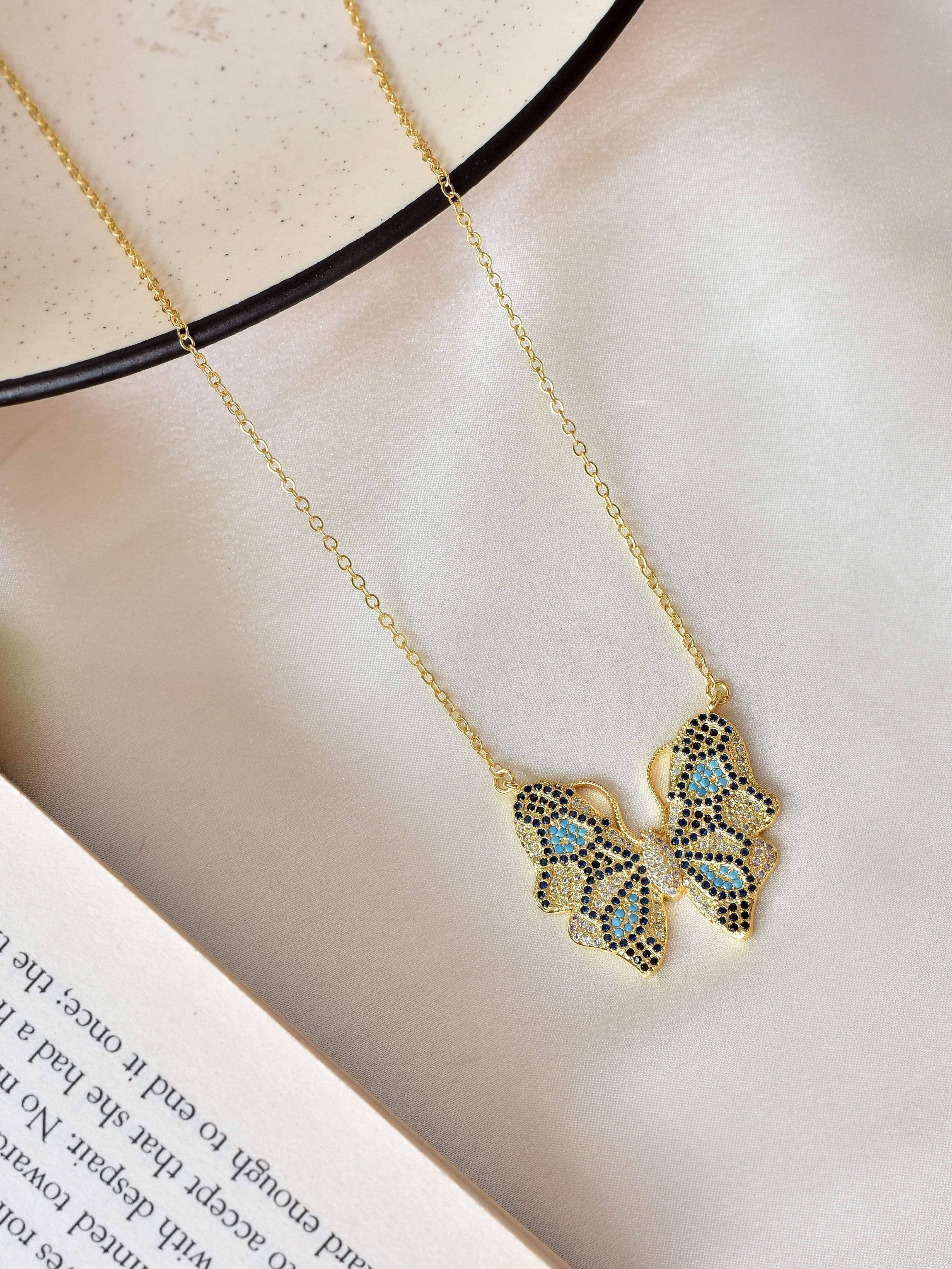 Klissaa necklace Butterfly Grace Necklace