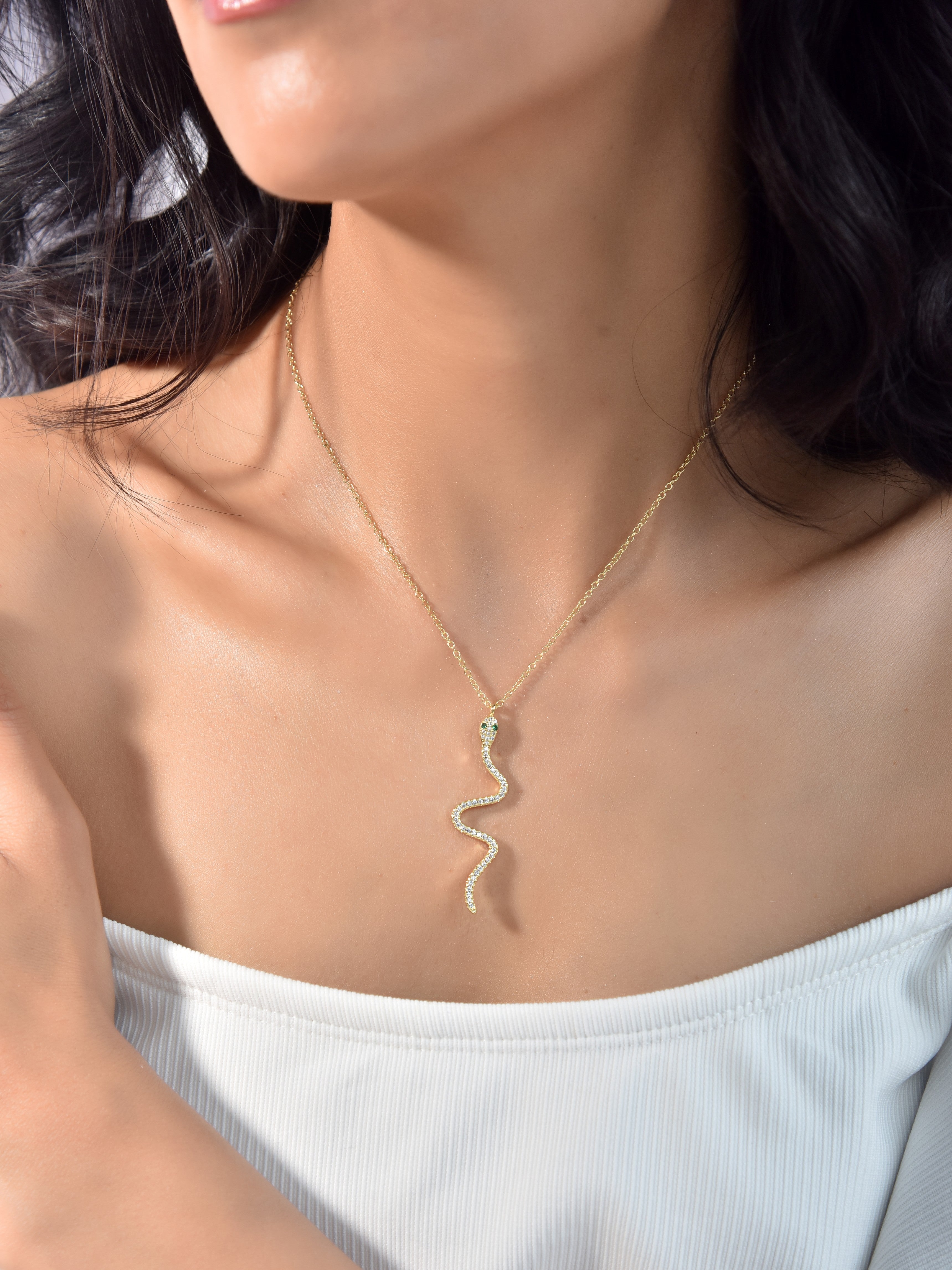 Klissaa Necklaces Classic Serpentine Necklace