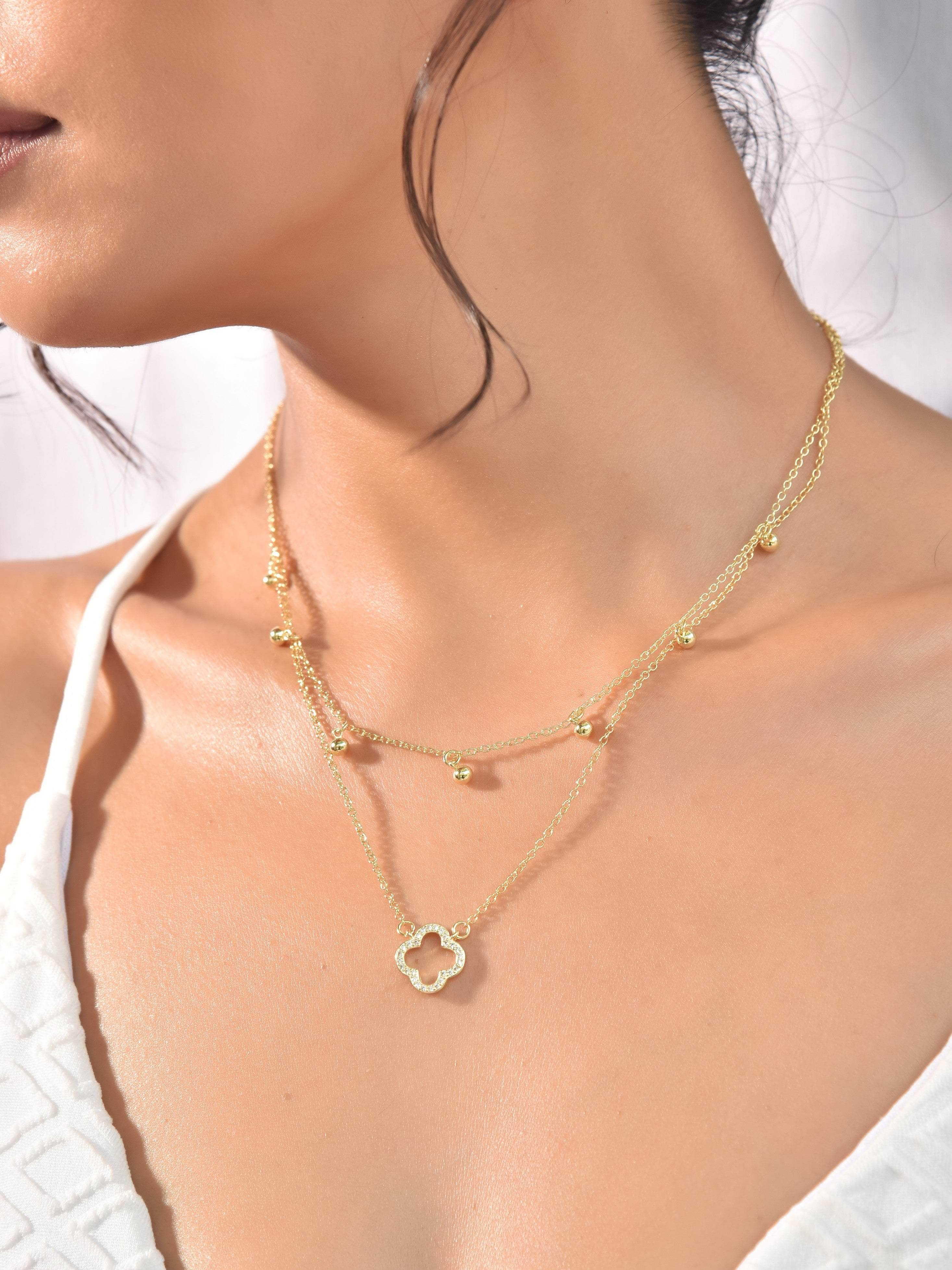 Shio Gold Plated Lock and Key Pendant Multi Layered Necklace for women, 1  Pcs Gold-plated Plated Alloy Layered Price in India - Buy Shio Gold Plated  Lock and Key Pendant Multi Layered